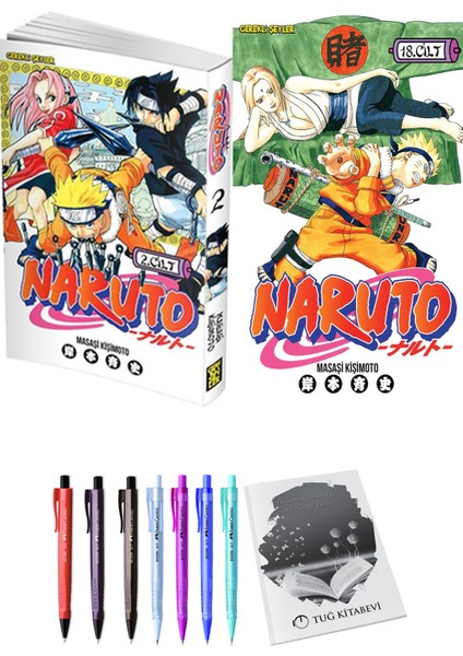 Naruto 2 ve Naruto 18 2li Set