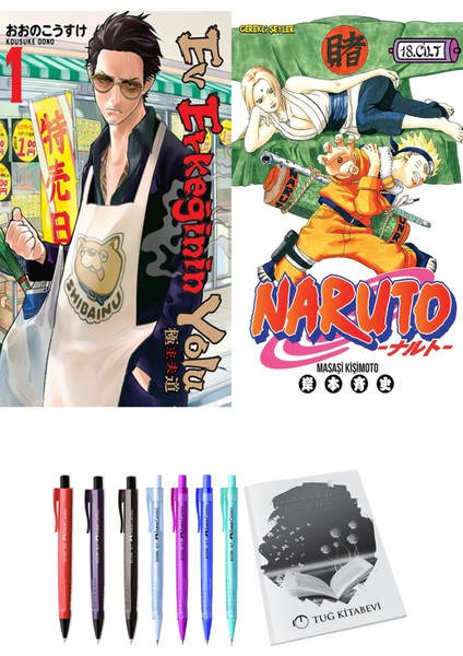 Ev Erkeğinin Yolu 1 ve Naruto 18 2li Set
