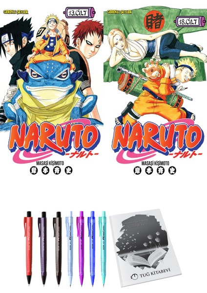 Naruto 13 ve Naruto 18 2li Set