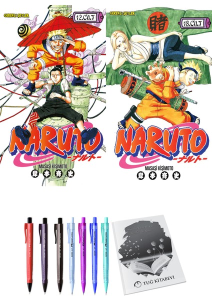 Naruto 12 ve Naruto 18 2li Set
