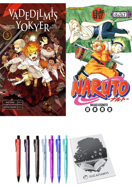 Vadedilmiş Yokyer 3 ve Naruto 18 2li Set