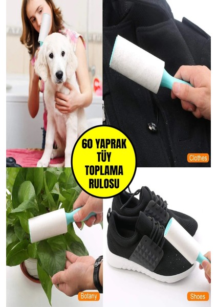 60 Yapraklı Tüy Toplayıcı Rulo