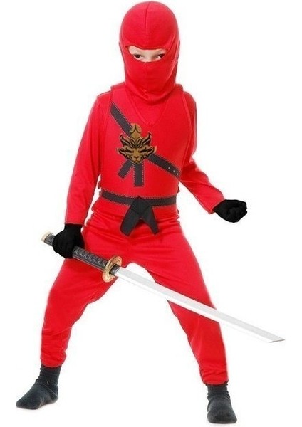 Ninjago Kırmızı Ninja Kostümü