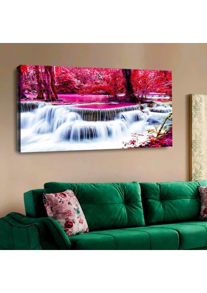 Zevahir 120x60 Kanvas Şelale Tablosu