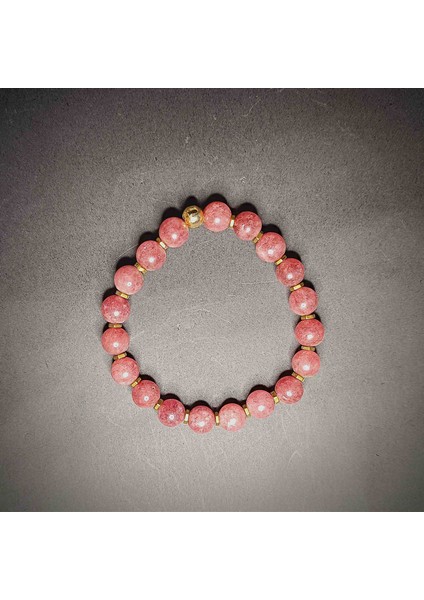 Gül Kuvars (8mm) Doğal Taş Bileklik fiyatları