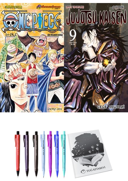 One Piece 24 ve Jujutsu Kaisen 9 2li Set