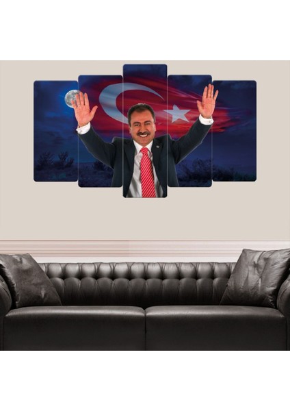 Zevahir 5 Parça Mdf Muhsin Yazıcıoğlu Tabosu
