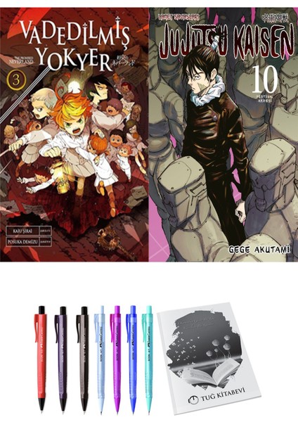 Vadedilmiş Yokyer 3 ve Jujutsu Kaisen 10 2li Set