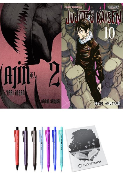 Ajin 2 ve Jujutsu Kaisen 10 2li Set