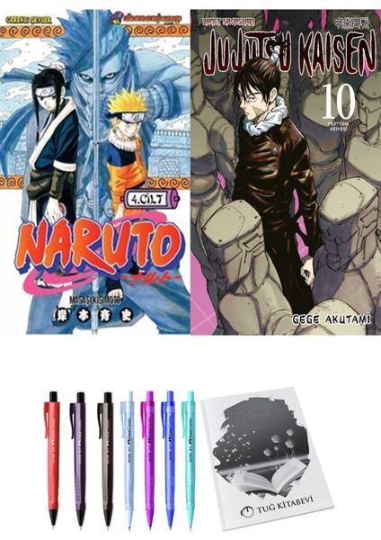 Naruto 4 ve Jujutsu Kaisen 10 2li Set