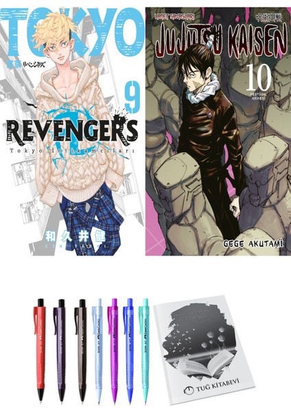 Tokyo Revengers 9 ve Jujutsu Kaisen 10 2li Set