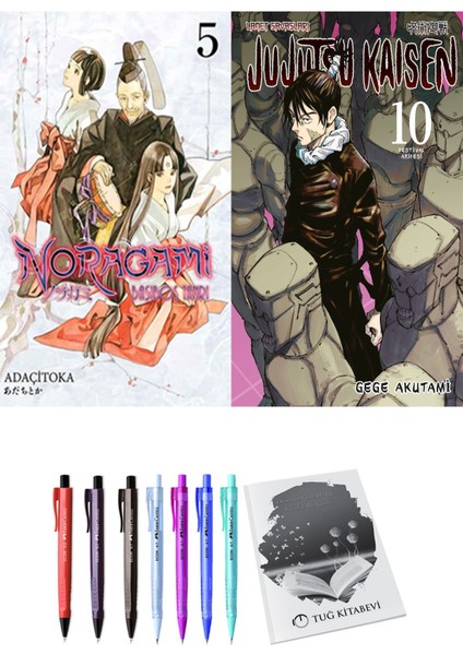 Noragami 5 ve Jujutsu Kaisen 10 2li Set