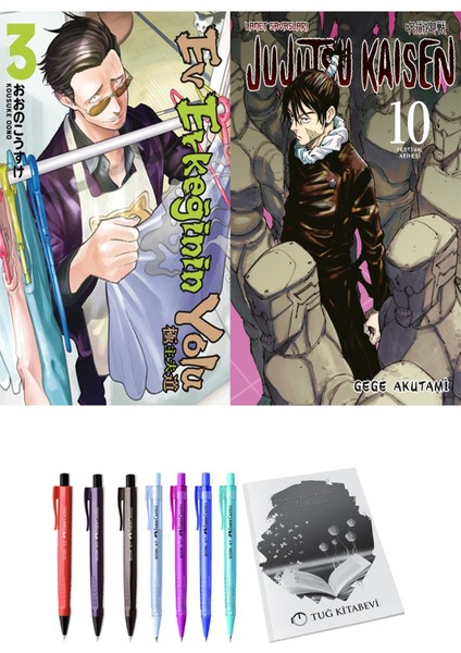 Ev Erkeğinin Yolu 3 ve Jujutsu Kaisen 10 2li Set