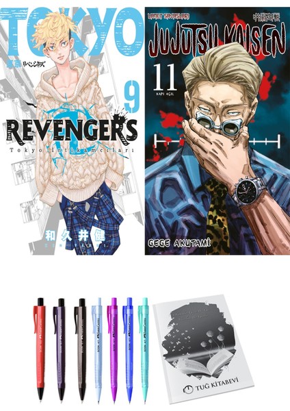 Tokyo Revengers 9 ve Jujutsu Kaisen 11 2li Set