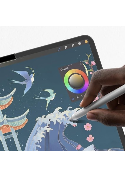 Apple 13 Inç Ipad Pro M4 Wifi 256 GB Tablet Ekran Koruyucu Kağıt Hissi Paperlike