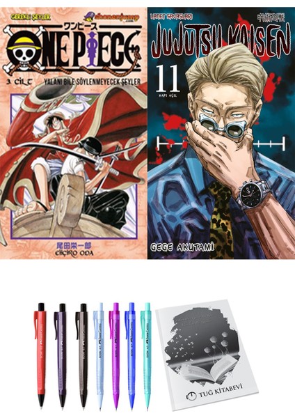 One Piece 3 ve Jujutsu Kaisen 11 2li Set