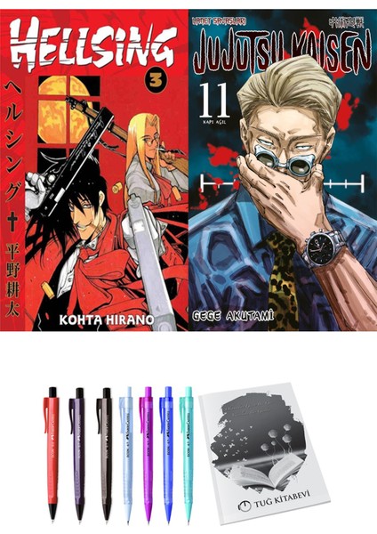 Hellsing 3 ve Jujutsu Kaisen 11 2li Set