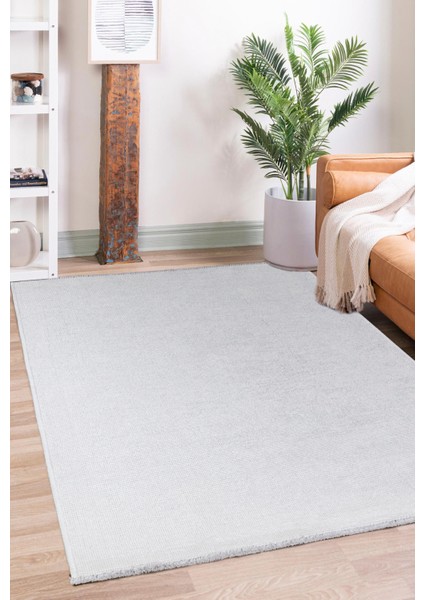 Versale Yıkanabilir Kaydırmaz, Pamuk Dokuma, Premium Kalite Salon&mutfak&yemek Odası Kilim Krem