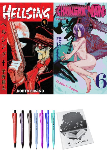 Hellsing 1 ve Chainsawman 6 2li Set