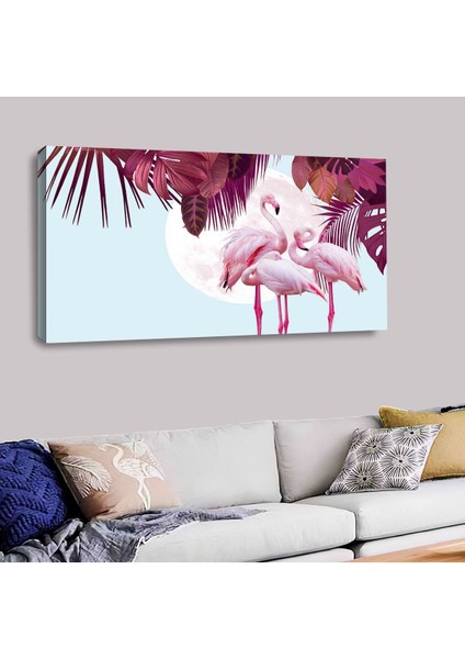 Zevahir 120x60 Kanvas Kuş Tablosu