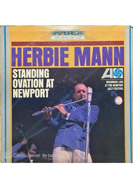 Herbie Mann – Standing Ovation At Newport LP Plak