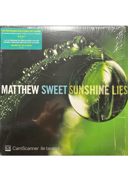 Matthew Sweet – Sunshine Lies Double LP Plak
