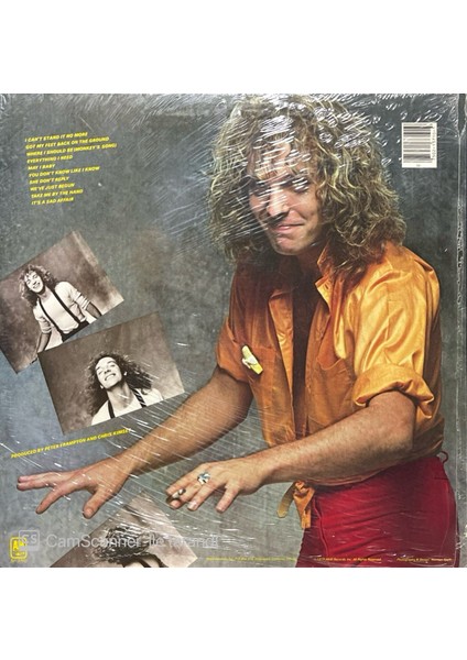 Peter Frampton - Where I Should Be LP Plak