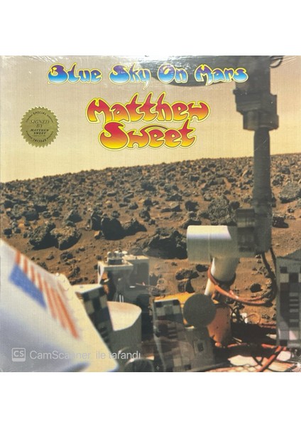 Matthew Sweet – Blue Sky On Mars Limited Special Edition LP Plak