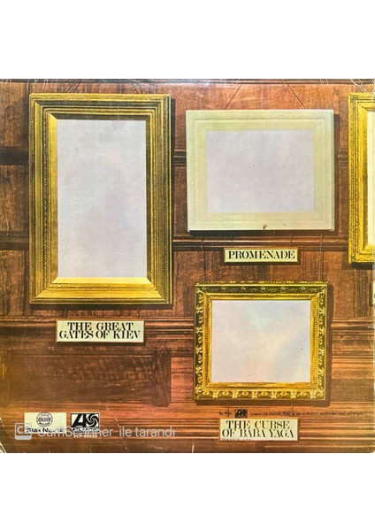 Emerson Lake – Palmer Pictures At An Exhibition LP Plak fiyatları