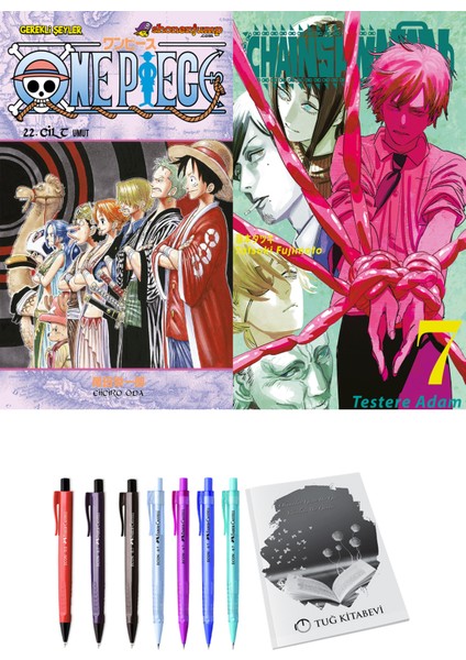 One Piece 22 ve Chainsawman 7 2li Set