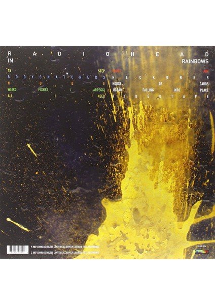 Radiohead In Rainbows (Lp Plak)