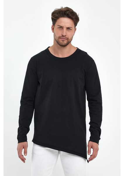 2'li Avantajlı Paket Asimetrik ve Pis Kesim Detaylı Geniş Yaka Rahat Kesim Tişört indirimleri