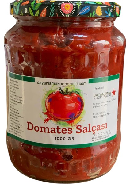 Güneşte Domates Salça