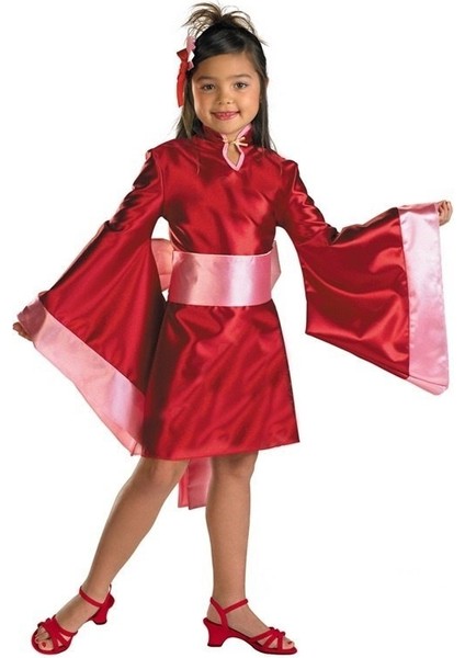 Çocuk Japon Kimono Kostümü