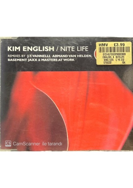 Kim English Nite Life Maxi Single CD