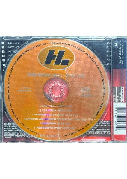 Kim English Nite Life Maxi Single CD
