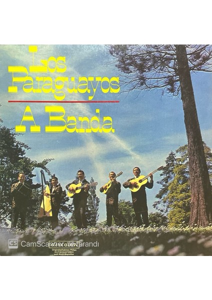 Los Paraguayos A Banda LP Plak