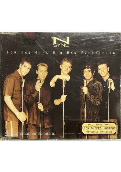 Nsync For The Girl Who Has Everything Maxi Single CD