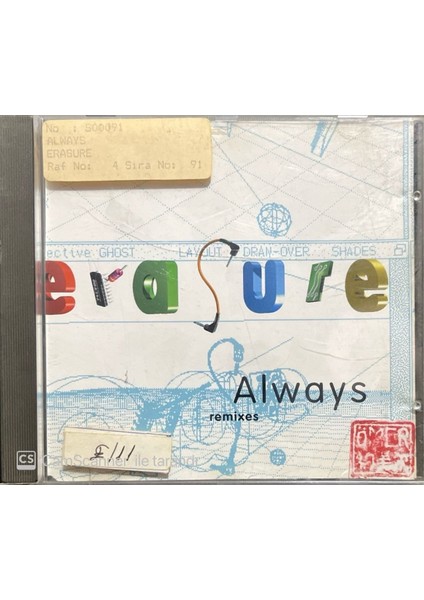 Erasure Alyways – Remixes Maxi Single CD