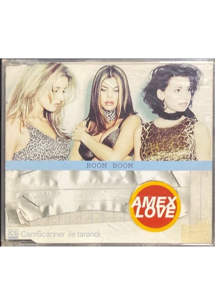 Amex Love Boom Boom Maxi Single CD