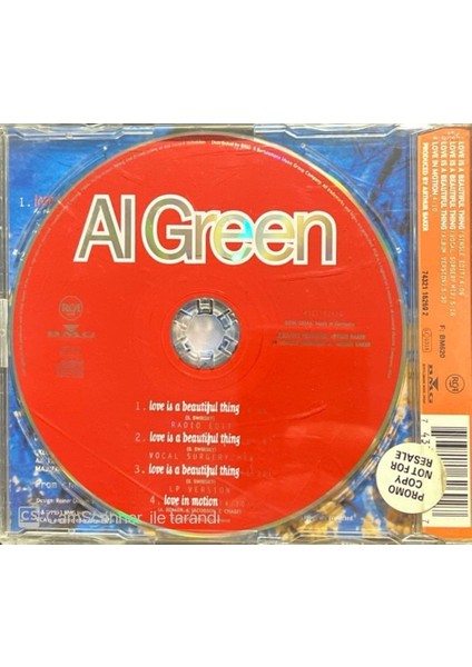 Al Green Love Is A Beautiful Thing Maxi Single CD