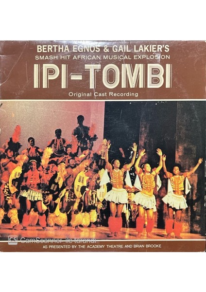 Bertha Egnos - Gail Lakier's Ipi-Tombi Double LP Plak