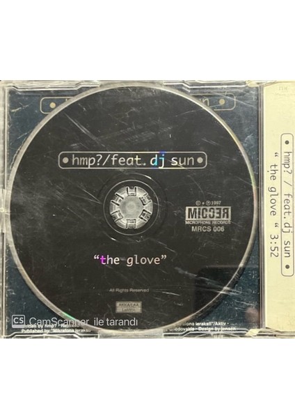 HMP? - Feat Dj. Sun The Glove Maxi Single CD