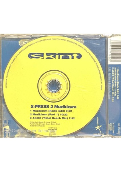 Skint X-Press 2 Muzikizum Maxi Single CD