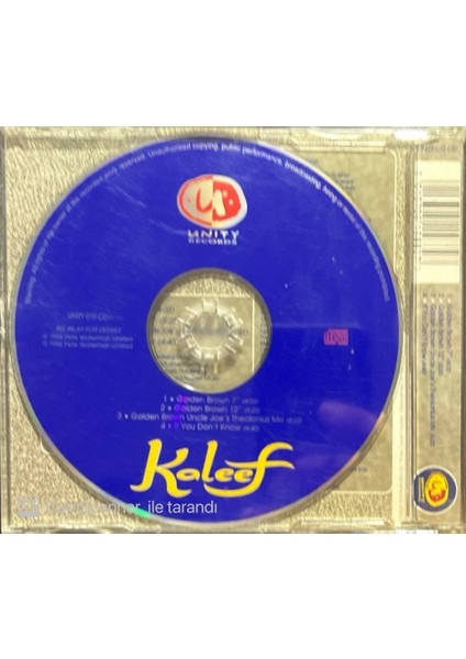 Köleef Golden - Brown Maxi Single CD