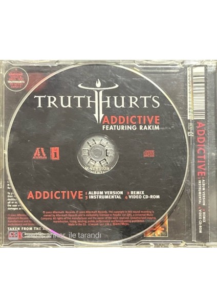 Truth Hurts – Addictive Feat Rakım Maxi Single CD