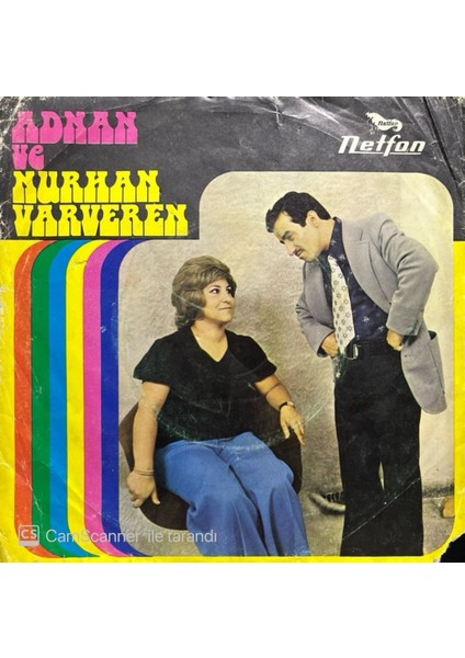 Adnan ve Nurhan Varveren – Gıdıkla Beni 45'lik Plak