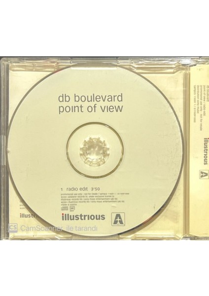 Db Boulevard Point Of View Maxi Single CD