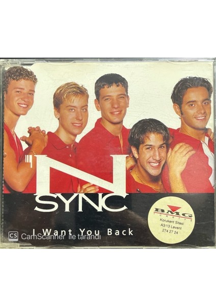 Nsync I Want You Back Maxi Single CD