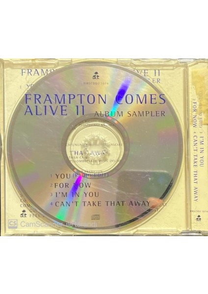 Peter Frampton – Comes Alive 11 Album Sampler Maxi Single CD
